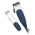 WAHL BLUE HOMECUT COMBO Hair Clipper & Bonus Battery Trimmer Home Cutting Kit