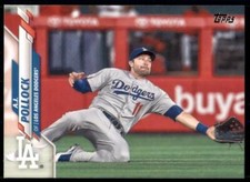 2020 Topps Series 2 Base #641 A.J. Pollock  - Los Angeles Dodgers