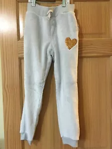 NWT Wonder Nation Girls Minky Pants Gray Hearts Sequin Super Soft many sizes - Picture 1 of 1