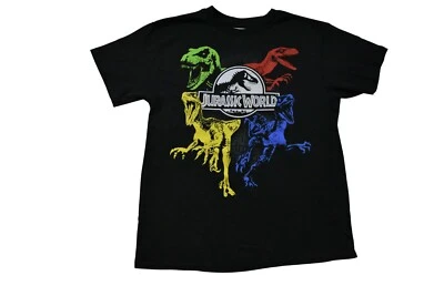 Jurassic Park Youth Boys Jurassic World T-Rex Dinosaur T-Shirt New Small - Image 1 of 4
