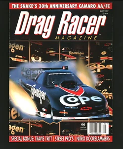 Drag Racer Magazin - Mai 1997 - The Snake's 30th Camaro Travis Tritt Racing - Bild 1 von 2