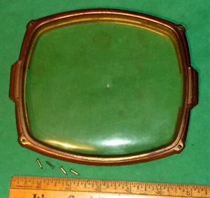 Vintage TRUTONE Radio Dial Bezel & Lens (1938) (Detrola, Sentinel) - Picture 1 of 5