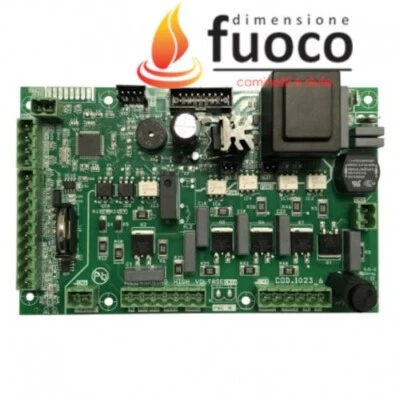 SCHEDA ELETTRONICA MICRONOVA I023_6  STUFE PELLET ARIA/IDRO ARCE KARMEK ECC. 010 - Immagine 1 di 3