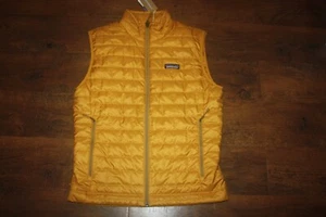 New w/ Tag Patagonia Men's Nano Puff Vest Buckwheat Gold SHIP FREE US FAST - Picture 1 of 6