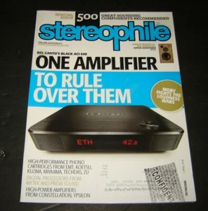 Stereophile April 2018 Bel Cantos schwarz ACI 600 Verstärker Audio - Bild 1 von 1