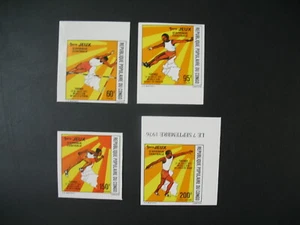 Congo Timbre ND non dentelé neuf ** MNH - Imperf Sport N° 422-423+PA 231-232 - Foto 1 di 1