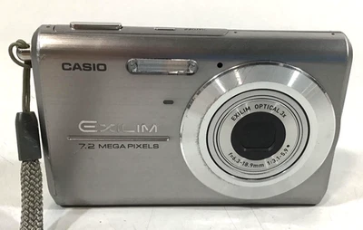 Vintage Casio Exilim EX-Z75 Camera - 7.2MP, 3x Opt Zoom Untested No Power Supply - Image 1 of 4