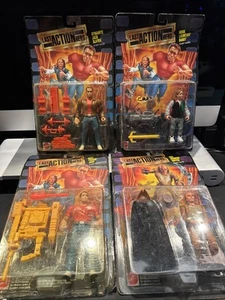 THE LAST ACTION HERO TOY LOT OF 5 FIGURES - SEALED 1993 -MATTEL - Picture 1 of 5