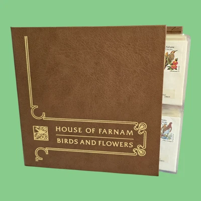 House of Farnam Complete Set 50 State Birds & Flowers Envelopes w/ Stamps Binder - Image 1 of 4
