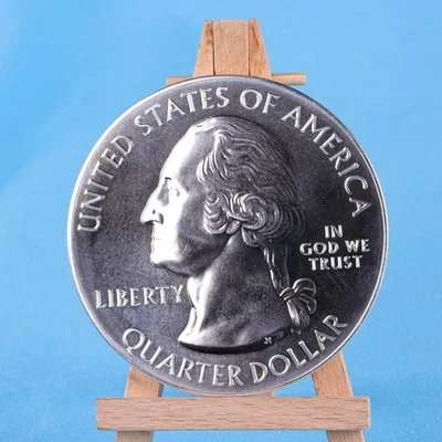 USA ¼ Dollar 2020 Washington Quarter Historical Park  5 Oz Silber 999  BU - Bild 1 von 2