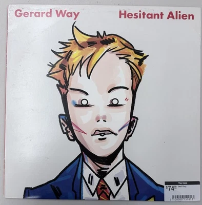 Gerard Way "Hesitant Alien" Vinyl Record Album - Clear Vinyl - First Solo Album - Image 1 of 4