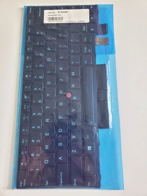 Lenovo ThinkPad Backlit Keyboard – T470 / T480 – 01AX569 / 01AX487 Brand New - Image 1 of 4