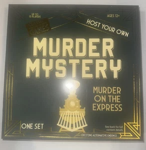 Host Your Own Murder Mystery Board Game - Murder on the Express, 2022 Ages 12+ - Picture 1 of 3