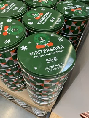 Vintersaga Ikea Cookies - 1 Tin, Christmas Gift - Image 1 of 4