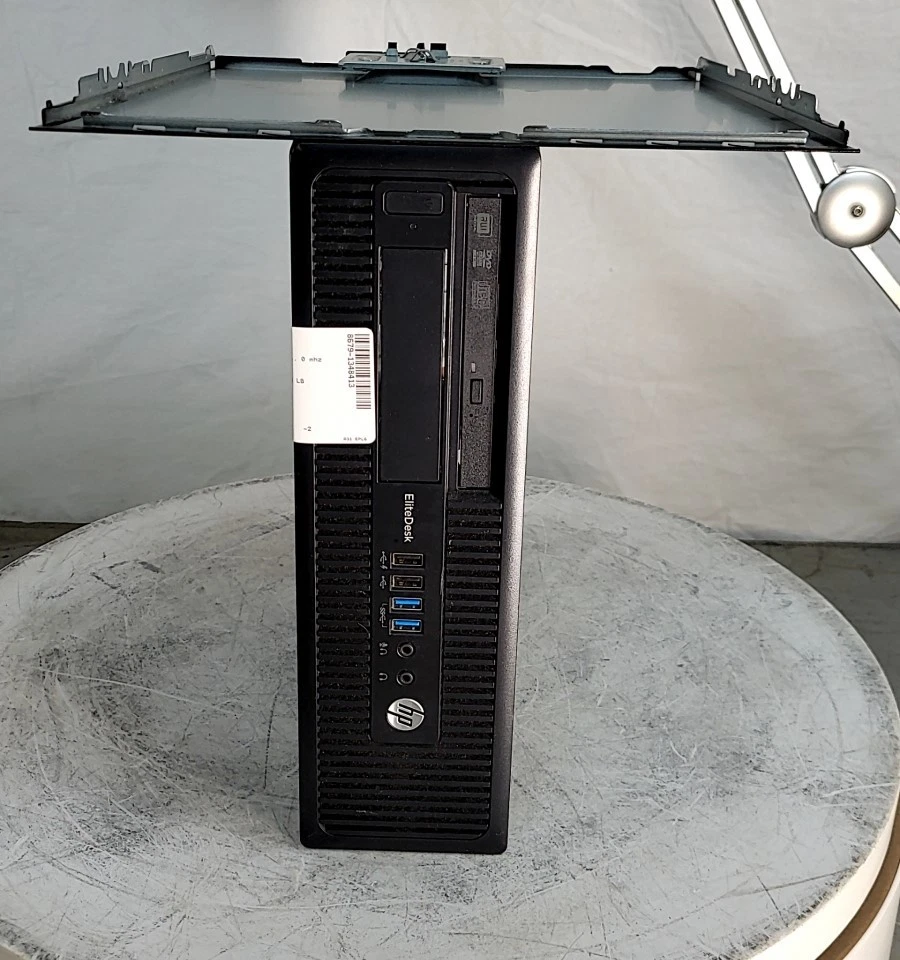 HP EliteDesk 705 G1 G0K55AV SFF Desktop AMD A6 Pro-7400B R5 8GB SEE NOTES - Image 1 of 4
