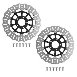 2pcs 11.8" Front Brake Disc Rotor for Harley-Davidson Softail Breakout Fat Bob - Picture 1 of 15