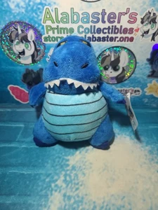 Japanese Monster Mania Lil ZILLA BABY GODZILLA BLUE plush 8" Collectible NWT - Picture 1 of 8