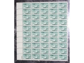 U.S. Stamp Mint Sheet 50x 5 cents #1021 Centennial Of Opening Of Japan 1853-1953 - Image 1 of 3