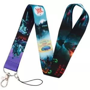 Jason Friday The 13th/horror/scary/Lanyard/ ID Holder Badge Keychain Cult - Picture 1 of 5
