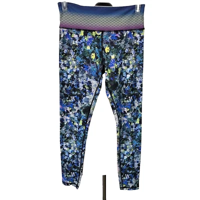 Леггинсы Nanette Lepore с цветочным рисунком на лодыжке женские размер L удобные мягкие эластичные спортивная одежда - Изображение 1 из 4