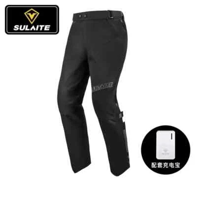 Calças de motociclismo para corrida calor inverno velocidade decolagem à prova de vento - Imagem 1 de 4