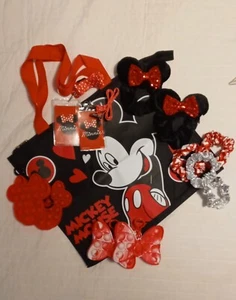 Disney Mickey Mouse  Park Pack Tote Bag + Accessories - Picture 1 of 5