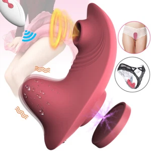 Clit Panties Wearable Vibrator G Spot Dildo Massager Sex Toys for Women Remote - Picture 1 of 13