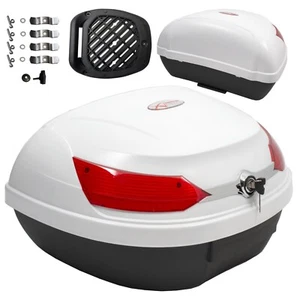 Top Case Box 48 LT Universal Quick Release Motorcycle Scooter Luggage Quad - Picture 1 of 6