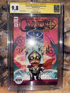 CANTO & THE CLOCKWORK FAIRIES CGC SS 9.8 SDCC LTD300 Booher Zucker Double Signed - Bild 1 von 1