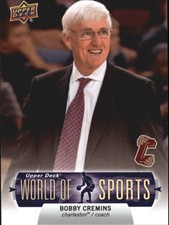 2011 Upper Deck World of Sports Multi-Sport Card #66 Bobby Cremins