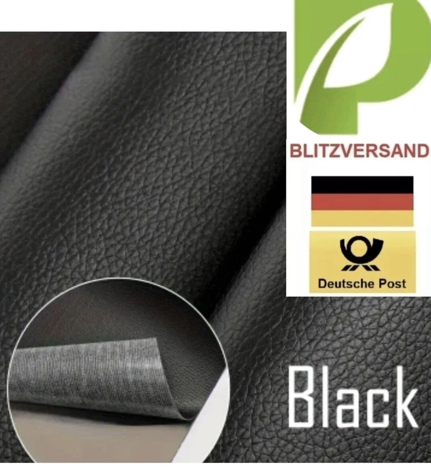 ❇️Lederreparatur Kunstleder Flicken Selbstklebend Patch Sofa Autositz Reparatur✅ - Bild 1 von 4