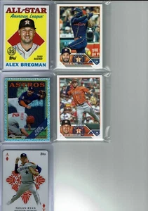 2023 Topps Baseball Serie 1 & 2 Houston Astros Team Set (26) Basiskarten +++++++ - Bild 1 von 5