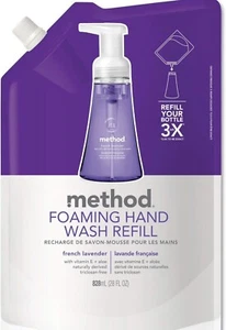 Method Foaming Hand Soap Refill French Lavender 28OZ - Picture 1 of 1
