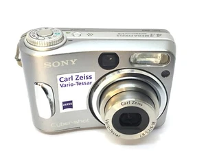 SONY DSC-S60 Cyber-shot Digital Camera 4.1 Mp Carl Zeiss Vario - Tessar Lens - Picture 1 of 10
