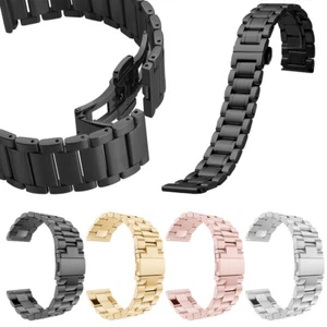 Quick Release Stainless Steel Link Bracelet Watch Bands Strap 18mm 20mm 22mm - Picture 1 of 21