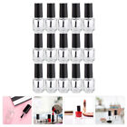 25pcs 5ML Glass Nail Polish Bottles with Brush Cap - Refillable DIY Container