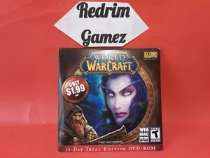 World Of Warcraft 14 días prueba gratuita NUEVO Windows PC-CD-Rom videojuegos fantasía - Imagen 1 de 2