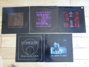 The Sisters of Mercy Vinyl Collection - 1 Album & 4 EPs / 12" Singles - Rare - Picture 1 of 10