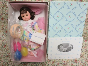 NRFB 8"  1999  MADAME ALEXANDER HAPPY BIRTHDAY #21521 W/BALLOONS & CROWN - Picture 1 of 4