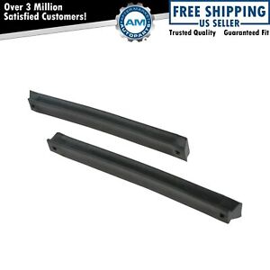 Side Rail Weatherstrip Seal Kit Pair Set for 83-93 Ford Mustang Convertible New