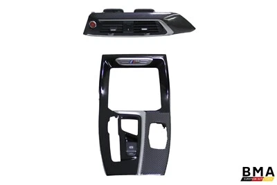 Комплект вентиляционной отделки центральной консоли из углеродного волокна для BMW X3M X4M F97 F98 2020 2021 OEM - Изображение 1 из 4