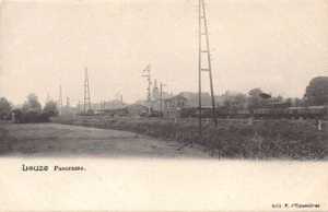 Belgique - LEUZE (Hainaut) Panorama - La gare - Picture 1 of 2