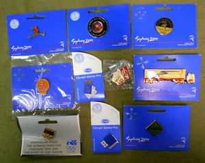 #2.  LOT OF TEN (10) SYDNEY 2000 OLYMPIC PINS - Bild 1 von 5