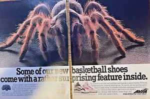 1989 Vintage Magazine Advertisement AVIA Basketball Shoes Tatantula - Picture 1 of 1