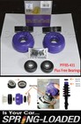 POWERFLEX Front Strut Top Mounts -10mm + FREE BEARINGS for AUDI TT Mk1 4WD 99-06