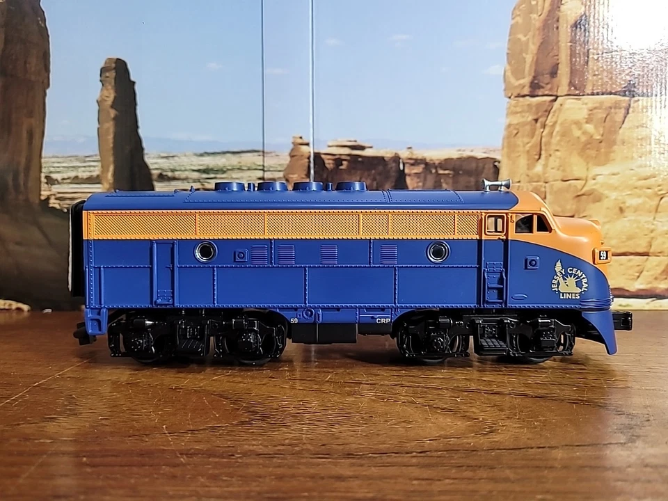 Railking MTH O Gauge New Jersey Central Dummy F-3 A Unit Diesel Locomotive - Image 1 of 4