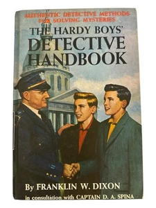 Vintage 1959 Hardy Boys Detective Handbook, Hardcover - Picture 1 of 4