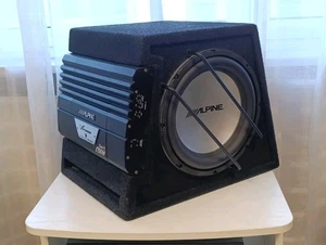 Subwoofer Alpine 12" Amplificato Auto Attivo 700watt Veri Molto Potente MRP-M350 - Imagen 1 de 8