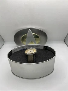 Star Trek Next Generation Insignia Wrist Watch 1999 Wesco 8.5” Strap New Boxed D - Picture 1 of 14