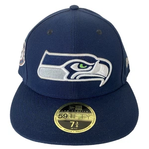 Seattle Seahawks NFL 2019 Playoffs New Era 59Fifty Low Profile Fitted 7 3/8 Hat - Picture 1 of 14